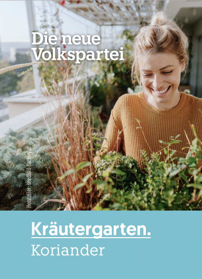 Samentütchen Koriander ÖVP