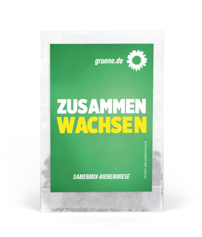 Samentütchen Bündnis 90/Die Grünen Bienenwiese - Kampagne 2025