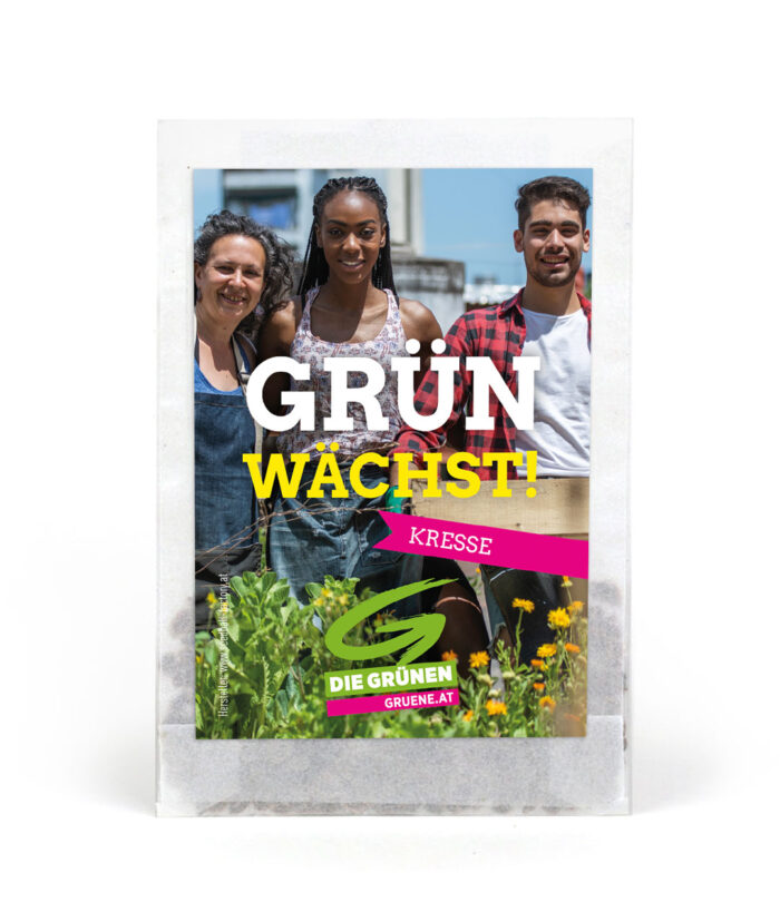 DIE GRÜNEN Samentütchen - Kresse